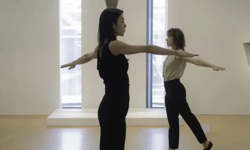 Liz Santoro et Pierre Godard au Centre Pompidou