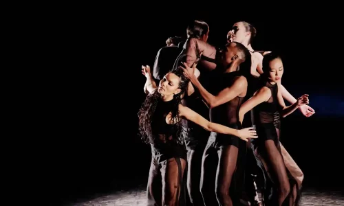 Léo Lérus et Sharon Eyal avec le ballet du Rhin