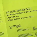 Vive le sujet ! Tentatives : 3 duos de danse aux Inaccoutumés